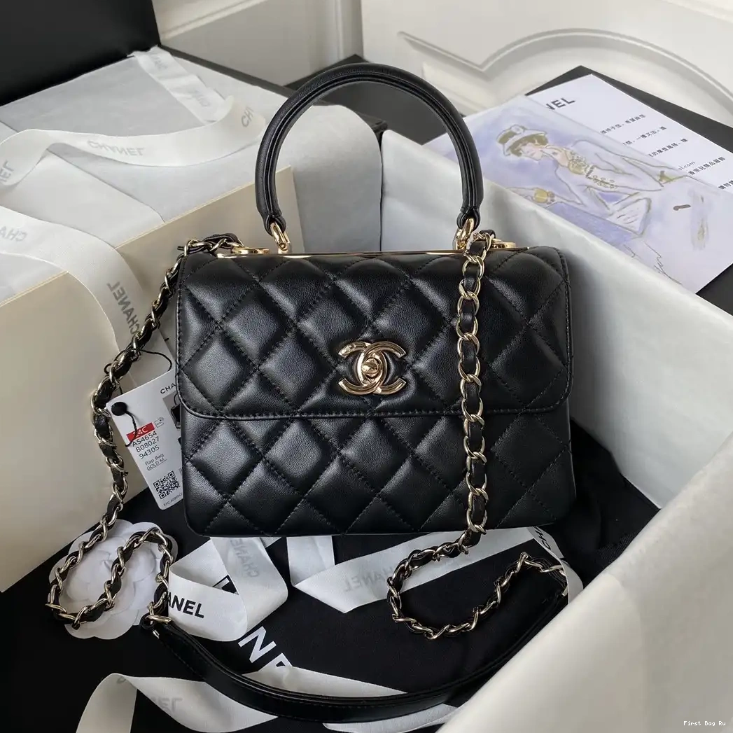 First Bag Ru CHANEL trendy CC -20CM 0623